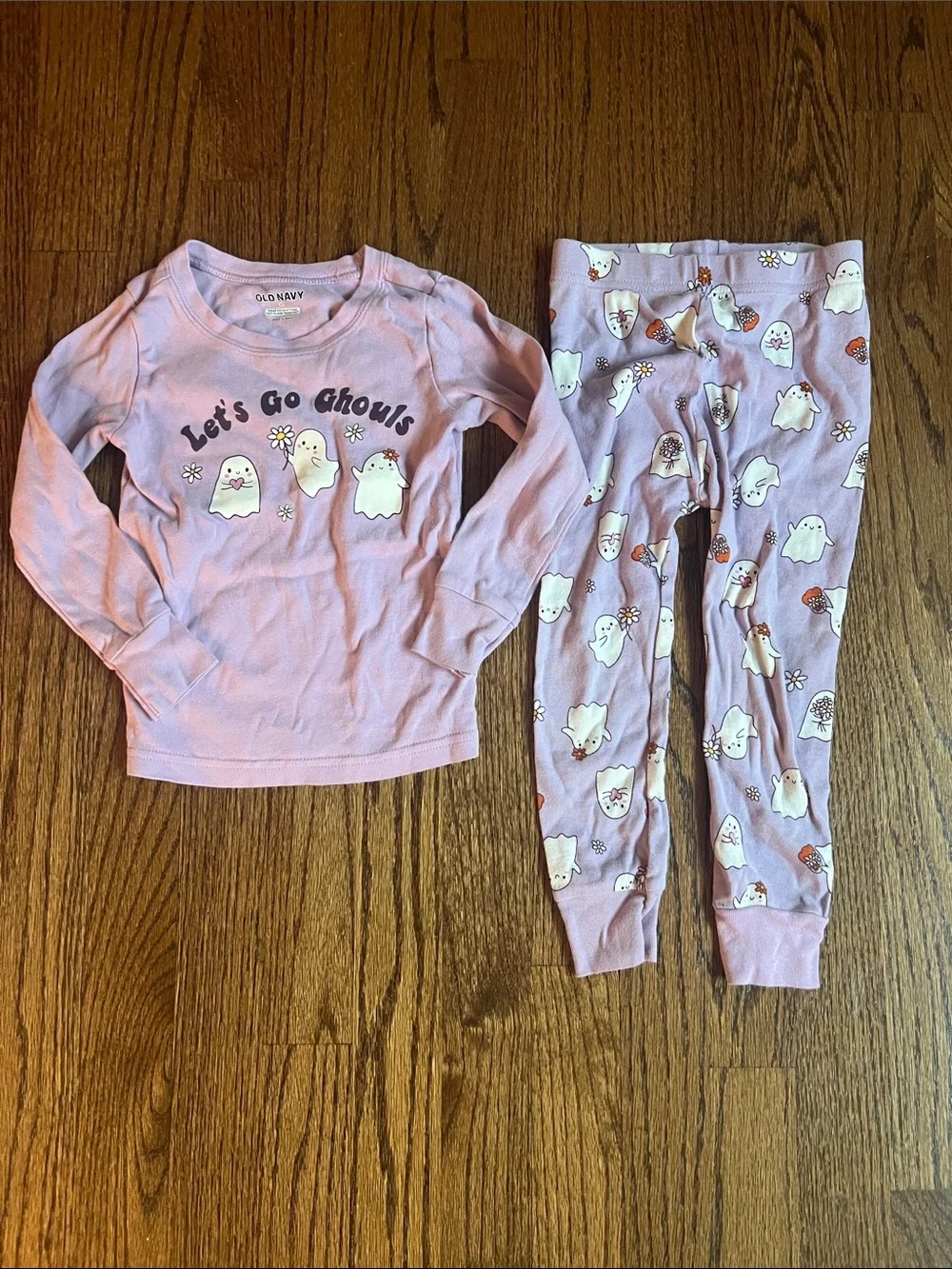 3 snug fit sets of PJs- Gap and Old Navy